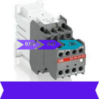 Khởi động từ ABB 16A 110VDC - Contactor AL16-30-01 110VDC