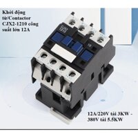 khởi động từ AC contactor 220V/380V-12A-18A-25A-32A công suất tải 220v/3000w 380v/15000w