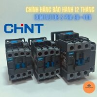 ◑☢Khởi Động Từ Chint 3 Pha NCX Contactor 9A~40A Chính Hãng Bảo Hành 12 Tháng