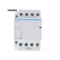 Khởi động từ contactor 2NO 2NC 63A làm bộ chuyển mạch nhanh không gây mất điện cầu dao đảo chiều tự động
