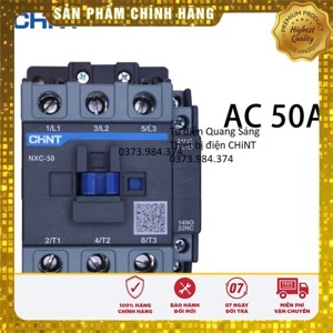 Khởi động từ Contactor Chint NXC-50 50A 22kW