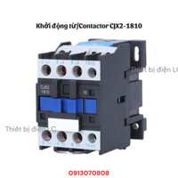 Khởi động từ / Contactor CJX2-1810 công suất lớn 18A/220V cuộn hút 220v