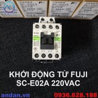 KHỞI ĐỘNG TỪ FUJI SC-E02A 220VAC (ĐH 15-20 NGÀY) (GIÁ THAM KHẢO, LH ĐỂ LẤY GIÁ THỰC TẾ)