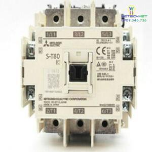 Khởi động từ Mitsubishi 110V 80A S-T80 AC100V 2A2B