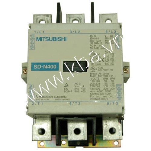 Khởi động từ Mitsubishi SD-N400 DC110V