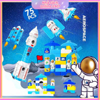 Khối Lắp Ráp trạm vũ trụ 899-174 sáng tạo, lego lắp ráp tháp lắp được