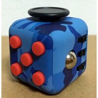 Khối Magix™ Fidget Cube – Dark Camo Blue & Red