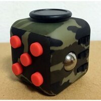 Khối Magix™ Fidget Cube – Dark Camo Green & Red