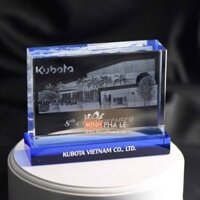 Khối pha lê 3d nhà máy Kubota 3D-025