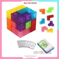 Khối Rubik Lắp Ráp Magic Magnetic Cube YongJun Nam Châm Trong Suốt Rubik Gia Rẻ ( Mã RB125 )