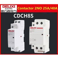 Khởi tép 1 pha 25A/40A/63A 220V DELIXI - contactor 1 pha 2P 40A CDCH8s25, CDCH8s63