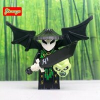 Khối xây dựng chiến binh đầu lâu mới tương thích với đồ chơi Ninjago mùa 16, mô hình đầu lâu, mô hình ma, đồ chơi cho người hâm mộ