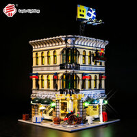 Khối xây dựng Chiếu sáng Tương thích Lego Street View Series 10211 Cửa hàng bách hóa Chiếu sáng xây dựng Khối xây dựng Chiếu sáng LED (Chỉ có đèn / không có khối)