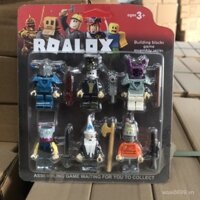 Khối xây dựng đồ chơi tương thích mới ROBLOX Fortnite Minecraft Bộ mô hình quà tặng QFVW
