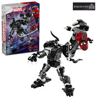 Khối xây dựng dòng Hero Alliance, Venom Mech Armor Vs. Miles Morales 76276, Đồ chơi dành cho bé trai và bé gái Quà tặng