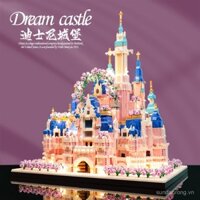 Khối xây dựng Lắp ráp Đồ chơi giáo dục Tương thích với Đồ chơi Lego Độ khó cao Lâu đài Disney Lego có thể được sử dụng