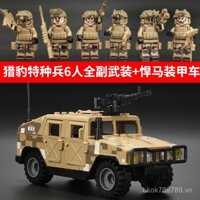 Khối xây dựng lắp ráp mới, mô hình đặc nhiệm, bộ phận chuyển động, quân nhân SWAT, đồ chơi giá rẻ cho bé trai, thiết bị súng WRBF