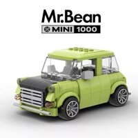 Khối xây dựng MOC 39171 Xe mini Mr. Bean mô hình hoạt hình sáng tạo MY4X
