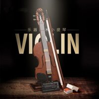 Khối xây dựng MOC, khối xây dựng, lắp ráp đàn violin, hạt giáo dục, độ khó cao, bộ sưu tập công chúa cho bé gái, quà tặng đồ chơi