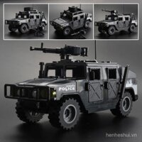 Khối xây dựng Toby Lion, mô hình xe bọc thép địa hình Hummer Jeep quân sự, xe mô hình lực lượng đặc biệt, mô hình xe tương thích với khối xây dựng