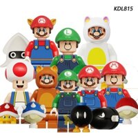 Khối xây dựng trò chơi Super Mario Bros 805 tương thích, đồ chơi mô hình 815