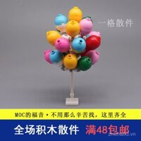 Khối xây dựng trong nước tương thích với gói bổ sung bóng bay 43217, sửa đổi cơ sở nhà trên cây, lắp ráp cảnh DIY