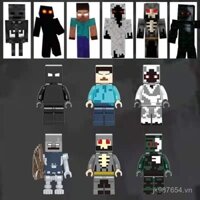 Khối xây dựng tương thích mới Minecraft Him, mô hình thực tế 303, vũ khí kiếm kim cương cho cậu bé, đồ chơi khối xây dựng