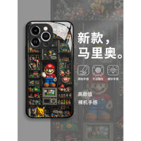 Khối xây dựng Vỏ điện thoại Mario Apple 15 Lego iphone14promax Super Mario 13pro Creative 12mini Liquid Glass 11 Mechanical x Boys 8plus Thích hợp cho xr / xs / 7 / 6