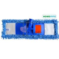 (KHÔNG CÁN INOX) Bảng Nhựa Và Tấm Lau Kiểu Cài 40cm Homeinno