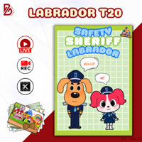 [Không cắt]  Librador Baby Quiet Book DIY Handmade - Bộ Sản Phẩm Quay Video