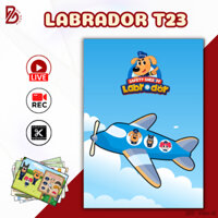 [Không cắt]  Librador Baby Quiet Book DIY Handmade - Bộ Sản Phẩm Quay Video