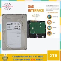 (Không CHO PC HOME)Sử DELL / Seagate Chòm sao ES ST2000NM0001 2TB 7200 RPM 64MB Cache SAS 6Gb / s 3.5 "Ổ cứng doanh nghiệp nội bộ Ổ cứng trần