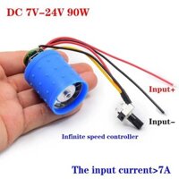 không chổi than DC 3 pha cực nhanh được trang bị trình điều khiển quạt hợp kim nhôm CNC