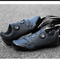 Không có khóa đi xe đạp Giày nam giới và phụ nữ Giày xe đạp cao su duy nhất ngoài trời đường xe đạp Giày MTB giày chống trượt đi xe đạp Giày thể thao kích thước 36-47