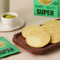 [Không có thương hiệu] Bánh quy Wafer kem cát Matcha Snacks (8g x 4 cái)
