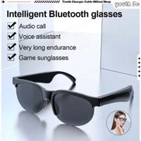 Không Dây Bluetooth 5.4 Kính HiFi Stereo Âm Nhạc Bluetooth Tai Nghe Di Động Chống Ánh Sáng Xanh Đi Kính Mát AI Thông Minh Dịch Kính