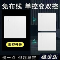 Không Dây Miếng Dán Không Dây Công Tắc Điều Khiển Từ Xa Một Mở Điều Khiển Đôi Không Dây Lười Điều Khiển Từ Xa Đèn Thông Minh Không Dây