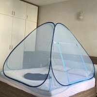 {KHÔNG ĐÁY} MÙNG CHỐNG DỊCH 1M6X2M - MÀN NGỦ GÍA RẼ - 1M6X2M (XANH)