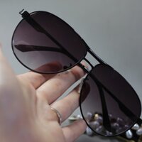 [Không Độ] Kính Mát Phi Công Đen 2Hand Nhật Bản