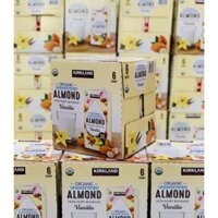 KHÔNG ĐƯỜNG- NHẬP KHẨU  - Sữa hạt hạnh nhân Kirkland Signature Organic Unsweetened Almond hương Vanilla Mỹ 946ml