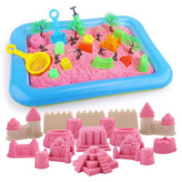 Không gian cát Đặt an toàn Đồ chơi trẻ em Cát Plasticine Đất sét Chống dính tay Bàn cát Cát ma thuật