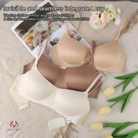 Không gọng thép Áo ngực cho nữ không viền quần lót thoải mái mùa hè Đồ lót ngủ nữ thoáng khí không dấu vết