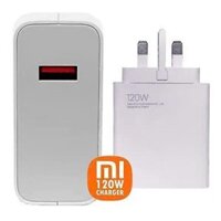 Không hộp – Củ Sạc Nhanh 120W chính hãng Xiaomi MDY-13-EF , chân sạc 3 chấu