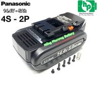 [KHÔNG KÈM MẠCH] Vỏ pin Panasonic14.4V-5Ah (HongPhuong)