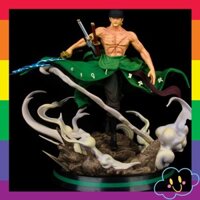 (Khổng Lồ 34cm) Mô Hình Figure Roronoa Zoro Combat Version Action - One Piece