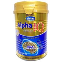 [KHÔNG MÓP] Sữa bột Dielac Alpha Gold IQ 1 hộp thiếc 900g