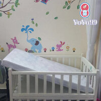 (KHÔNG PHẢI CŨI) Nệm bông ép 70x120x5 cho cũi (Chat với shop hỏa tốc)
