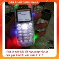 (Không Phải ĐT)Combo Vỏ Trong+ Sườn led trong suốt nokia 1280