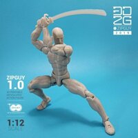 [Không phải Mô Hình] File in 3D ZIPGUY 1.0 ZIP TIE ACTION FIGURE