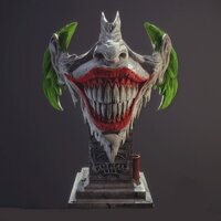 [Không phải Mô Hình] File in 3D Joker Face - Bust